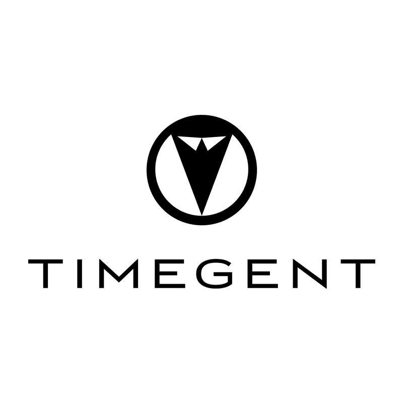 timegent black logo